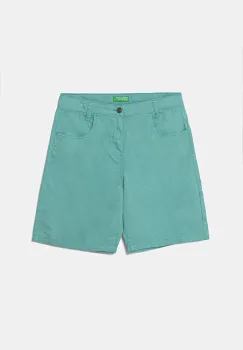 United Colors of Benetton pantaloni scurti din bumbac pentru copii culoarea turcoaz, 47RGC902U imagine