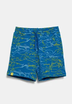 United Colors of Benetton pantaloni scurti din bumbac pentru copii talie reglabila, 32IEG901Y imagine