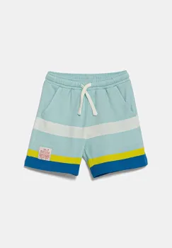 United Colors of Benetton pantaloni scurti din bumbac pentru copii talie reglabila, 3FZMG901U imagine