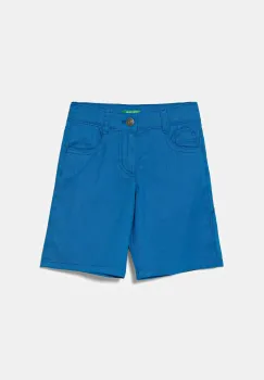 United Colors of Benetton pantaloni scurti din bumbac pentru copii talie reglabila, 47RGG901Y imagine
