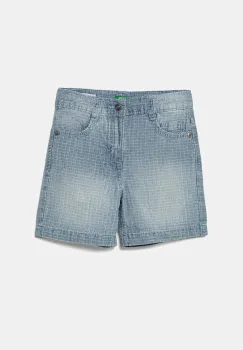 United Colors of Benetton pantaloni scurti din denim pentru bebelusi 43Z9G902R imagine