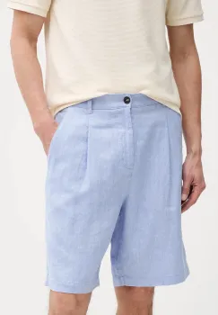 United Colors of Benetton pantaloni scurti din in 43B3U9010 imagine