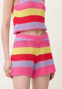 United Colors of Benetton pantaloni scurti femei, modelator, high waist imagine