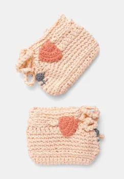 United Colors of Benetton papuci pentru copii culoarea roz, 6VEEA8009 imagine