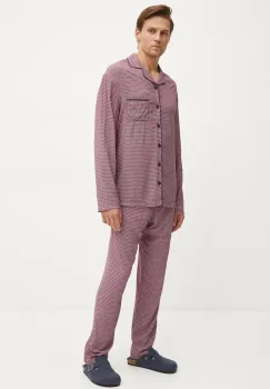 United Colors of Benetton pijama barbati, culoarea violet, modelator, 4X9X4P009 imagine
