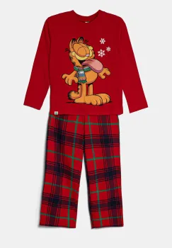United Colors of Benetton pijama culoarea rosu, modelator, 37MW0P07T imagine