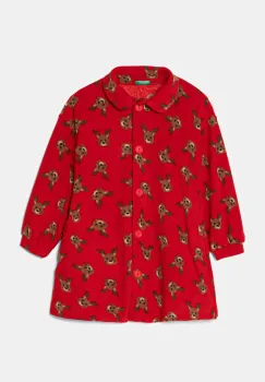 United Colors of Benetton pijama culoarea rosu, modelator, 3XGC0C00M imagine