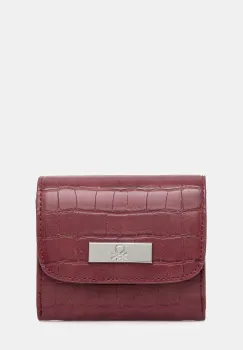 United Colors of Benetton portofel culoarea bordo, 62Y9DY082 imagine