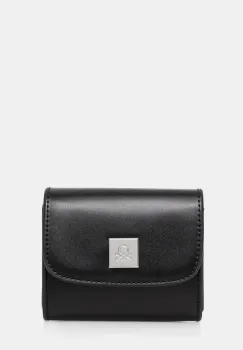 United Colors of Benetton portofel femei, culoarea negru, 6QTUDY075 imagine
