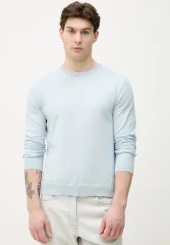 United Colors of Benetton Pulover barbatesc de bumbac imagine