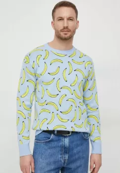 United Colors of Benetton pulover barbati, light imagine