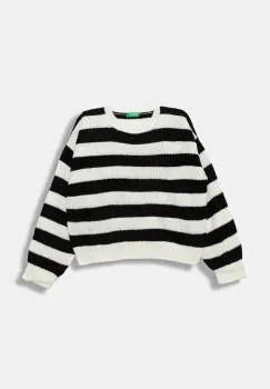 United Colors of Benetton pulover copii culoarea alb, 1Z8SQ108X imagine