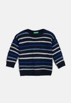 United Colors of Benetton pulover copii culoarea albastru marin, light, 1041H1029 imagine