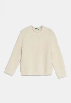 United Colors of Benetton pulover copii culoarea bej, 19BAG100Q imagine