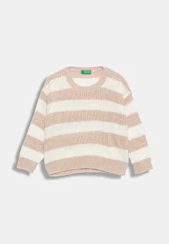 United Colors of Benetton pulover copii culoarea roz, 1Z8SH102W imagine