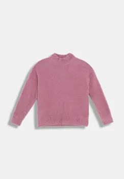 United Colors of Benetton pulover copii culoarea roz, light, 19BAC200I imagine