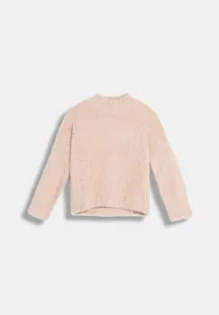 United Colors of Benetton pulover copii culoarea roz, light, 19BAC200I imagine