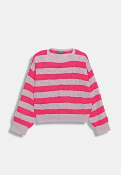 United Colors of Benetton pulover copii culoarea violet, 1Z8SQ108X imagine