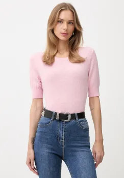 United Colors of Benetton pulover culoarea bej, light, 1002D10D2 imagine