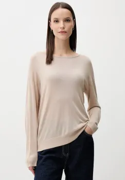 United Colors of Benetton pulover culoarea bej, light, 103VD10AV imagine