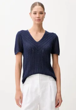 United Colors of Benetton pulover culoarea bleumarin, 143CD402Y imagine