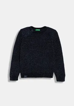 United Colors of Benetton pulover culoarea bleumarin, light, 16CLG100Z imagine