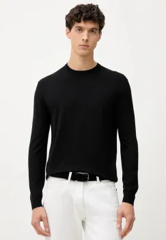United Colors of Benetton pulover culoarea negru, light, 110XU10A5 imagine