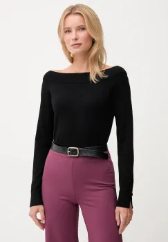 United Colors of Benetton pulover culoarea negru, light, 1W2AD10E0 imagine