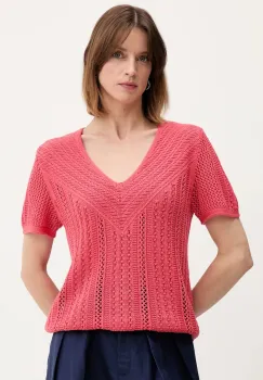 United Colors of Benetton pulover culoarea roz, 143CD402Y imagine