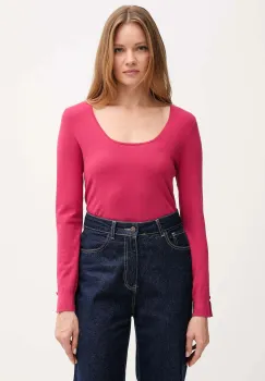 United Colors of Benetton pulover culoarea roz, light, 1W2AD10E5 imagine
