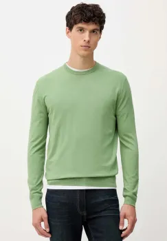 United Colors of Benetton pulover culoarea verde, light, 110XU10A5 imagine