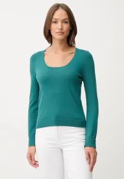 United Colors of Benetton pulover culoarea verde, light, 1W2AD10E5 imagine