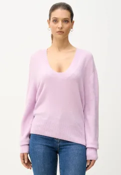 United Colors of Benetton pulover culoarea violet, light, 11CZD10FD imagine