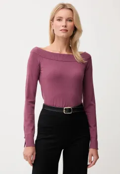 United Colors of Benetton pulover culoarea violet, light, 1W2AD10E0 imagine