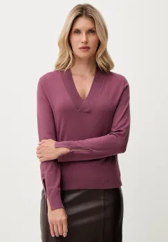 United Colors of Benetton pulover culoarea violet, light, 1W2AD4034 imagine