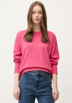 United Colors of Benetton pulover de bumbac culoarea roz, light, 1294D10DP imagine