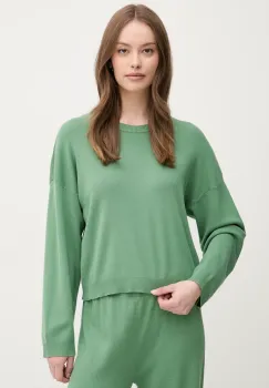 United Colors of Benetton pulover de bumbac culoarea verde, light, 1091D10D6 imagine