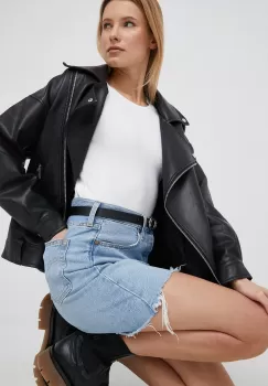 United Colors of Benetton pulover de bumbac femei, culoarea alb, light imagine