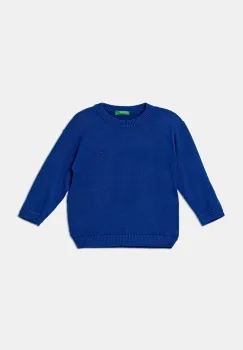 United Colors of Benetton pulover de bumbac pentru copii light, 120YG100X imagine
