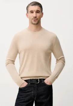 United Colors of Benetton pulover de casmir culoarea bleumarin, light, 1033U105S imagine