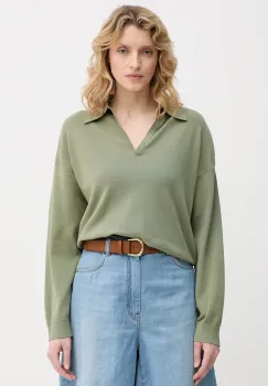 United Colors of Benetton pulover de dama din bumbac imagine