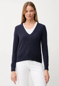 United Colors of Benetton pulover de lana culoarea bleumarin, light, 1002D401Y imagine