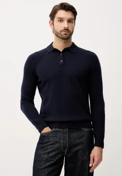 United Colors of Benetton pulover de lana culoarea bleumarin, light, 1006U301Q imagine