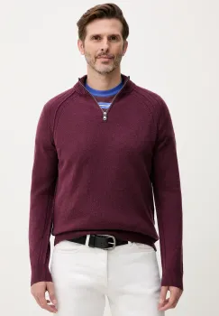 United Colors of Benetton pulover de lana culoarea bordo, cu turtleneck, 1006U202B imagine