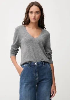 United Colors of Benetton pulover de lana culoarea gri, light, 1002D401Y imagine