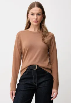 United Colors of Benetton pulover de lana culoarea gri, light, 11AHD10CV imagine