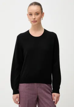 United Colors of Benetton pulover de lana culoarea negru, 1002D10BG imagine