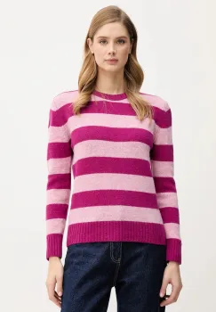 United Colors of Benetton pulover de lana culoarea roz, 103ME107E imagine