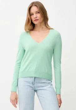 United Colors of Benetton pulover de lana culoarea verde, light, 1002D401Y imagine