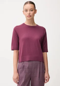 United Colors of Benetton pulover de lana culoarea violet, light, 11AHD10E6 imagine
